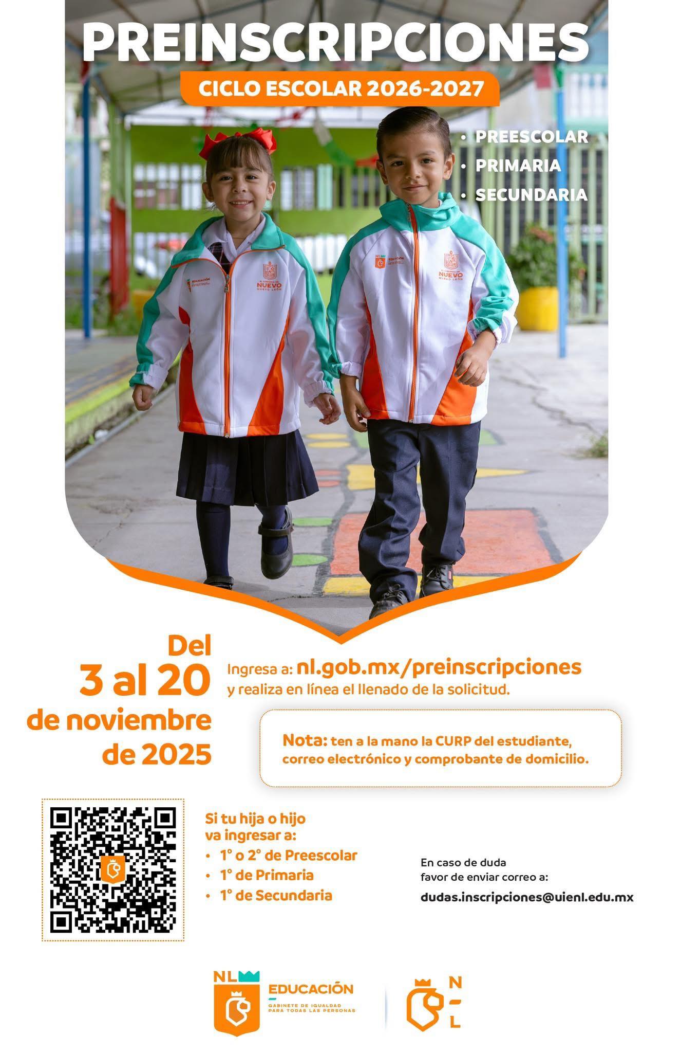 Preinscrpciones 26-27